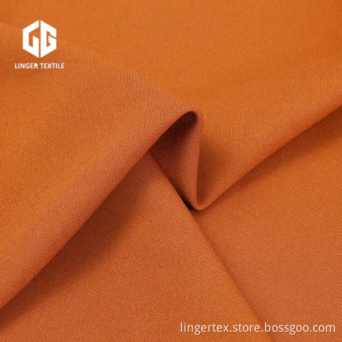 Weft Knitted Polyester Ponte Roma Fabric For Derss